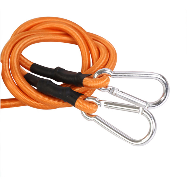 24 Inch(60cm) Bungee Cord with Carabiner Hook