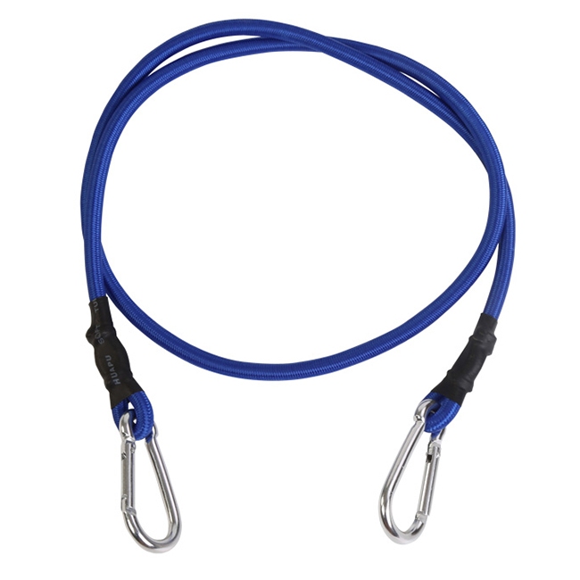 24 Inch(60cm) Bungee Cord with Carabiner Hook